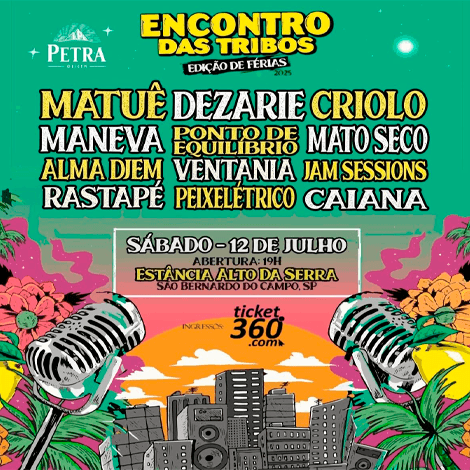 Festival de Música | Encontro das Tribos - Edição Férias